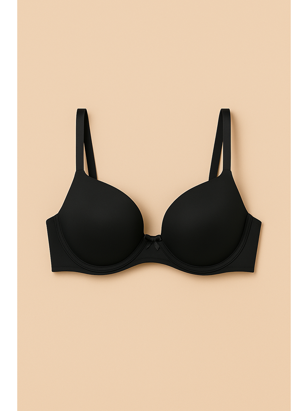 Siyah Kadın Basic B Kap Destekli Sütyen 3'Lü Paket – Rahat & İç Giyim | Asorti 001-1