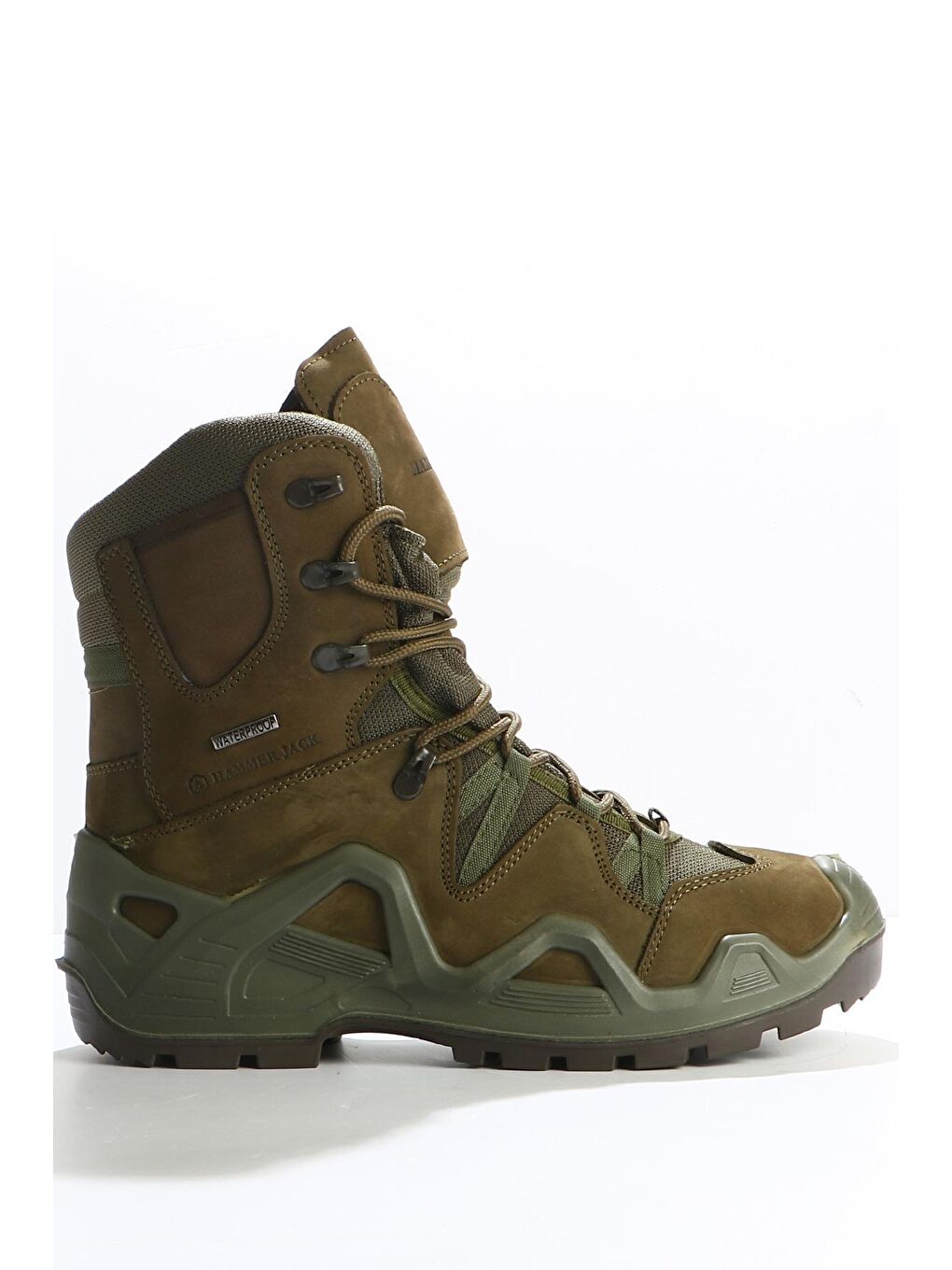 Kaplan Su Geçirmez Hakiki Deri Haki Outdoor Erkek Attack Bot