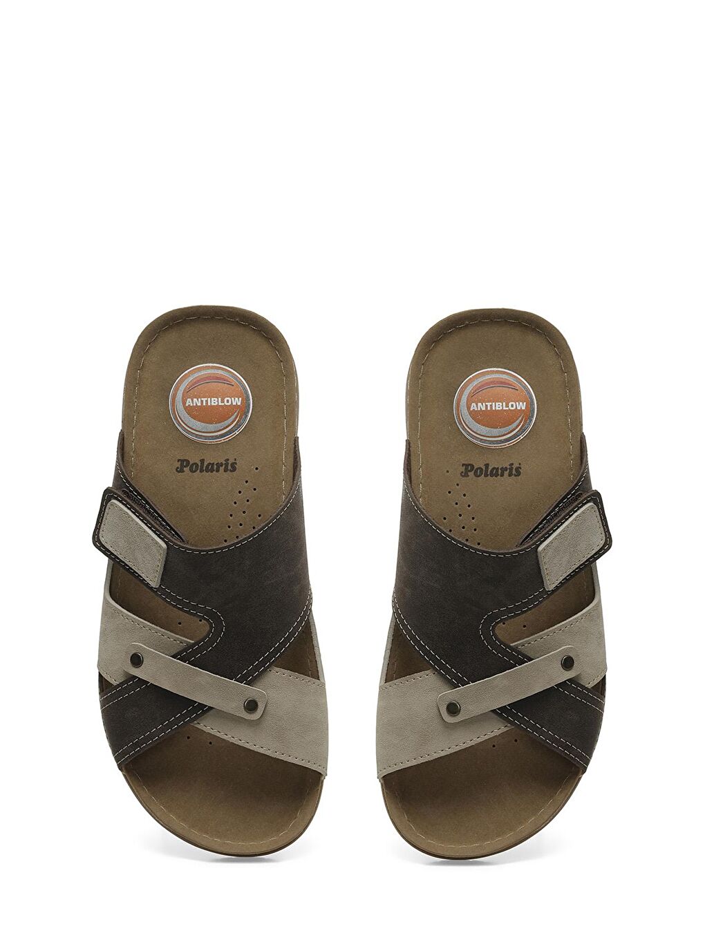 406143.M4FX Kahverengi Erkek Terlik-3