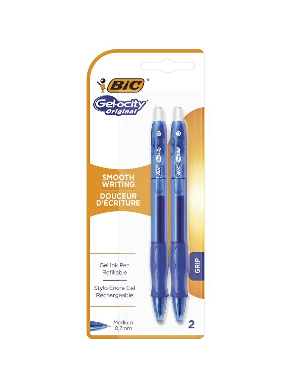 Bic Mavi Gelocity Original Mavi Jel Kalem 2'li Blister