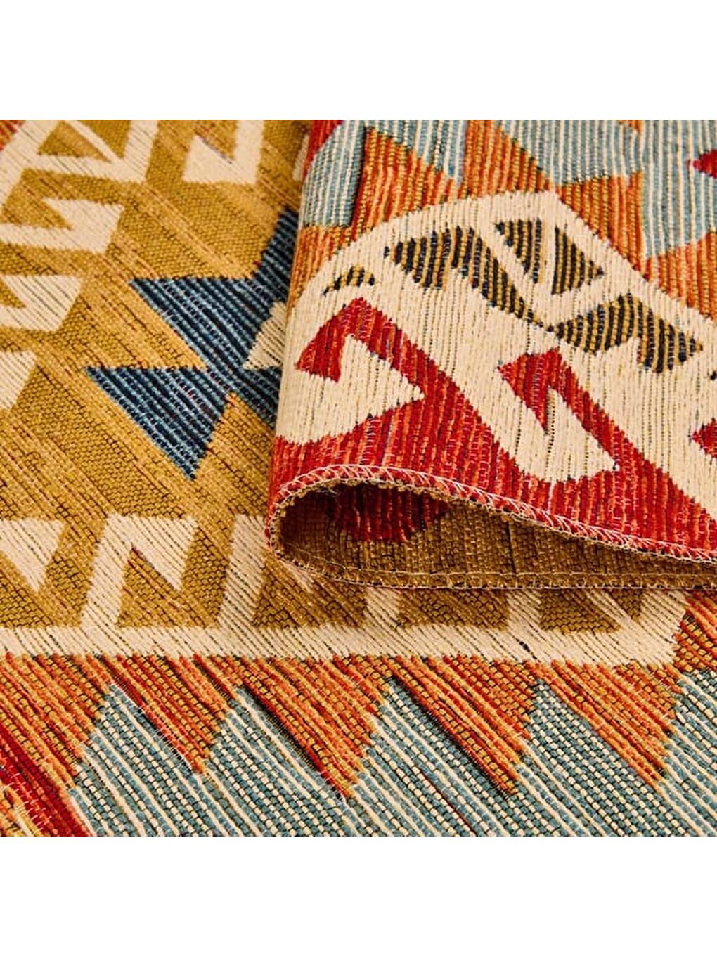 Karışık Soft Kökez Halı - Renkli - 80x150 cm-2