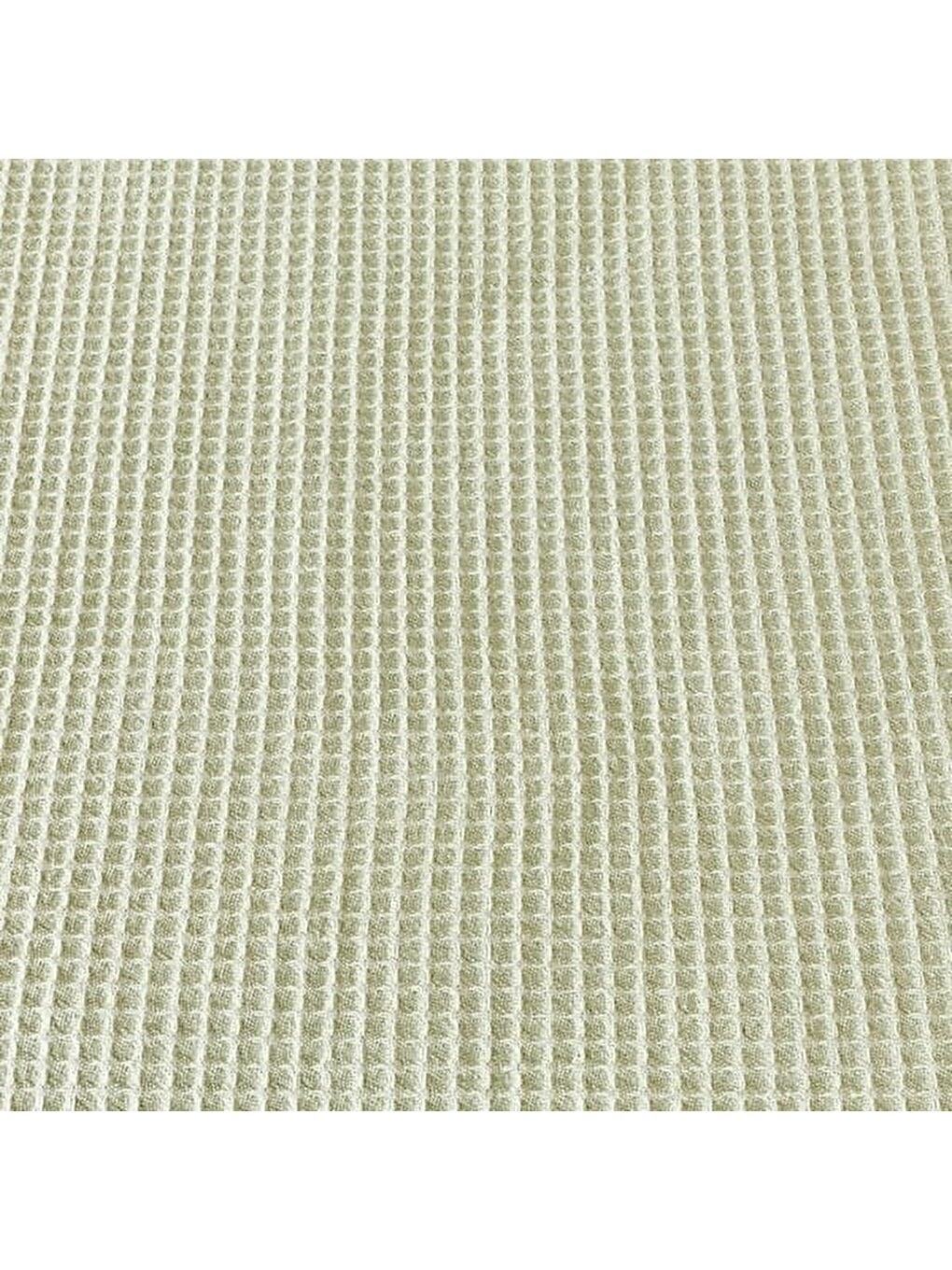 Soft Rete Tek Kişilik Pike - Yeşil - 160x220 cm-2