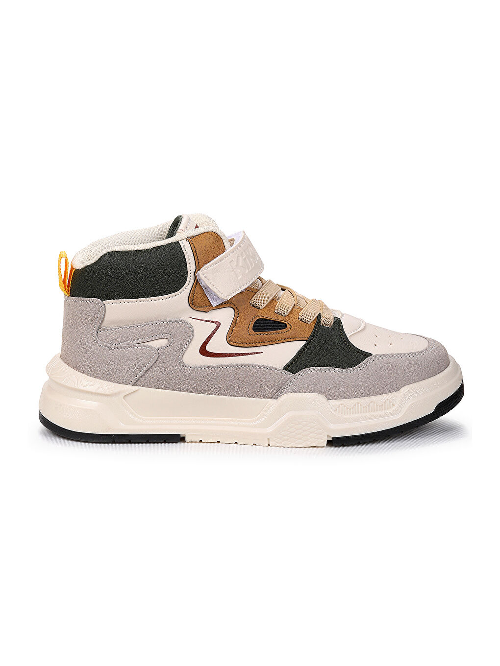 Ekru Hayka-3 Cırtlı Erkek Çocuk Spor Ayakkabı-2