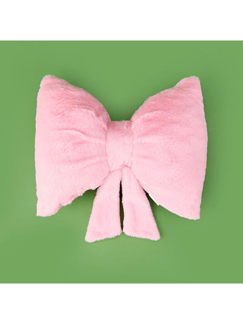 Soft Kurdele Figürlü Yastık - Pembe - 40x30 cm-2