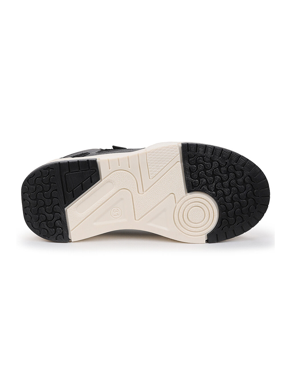 Siyah Hayka-3 Cırtlı Erkek Çocuk Spor Ayakkabı-4