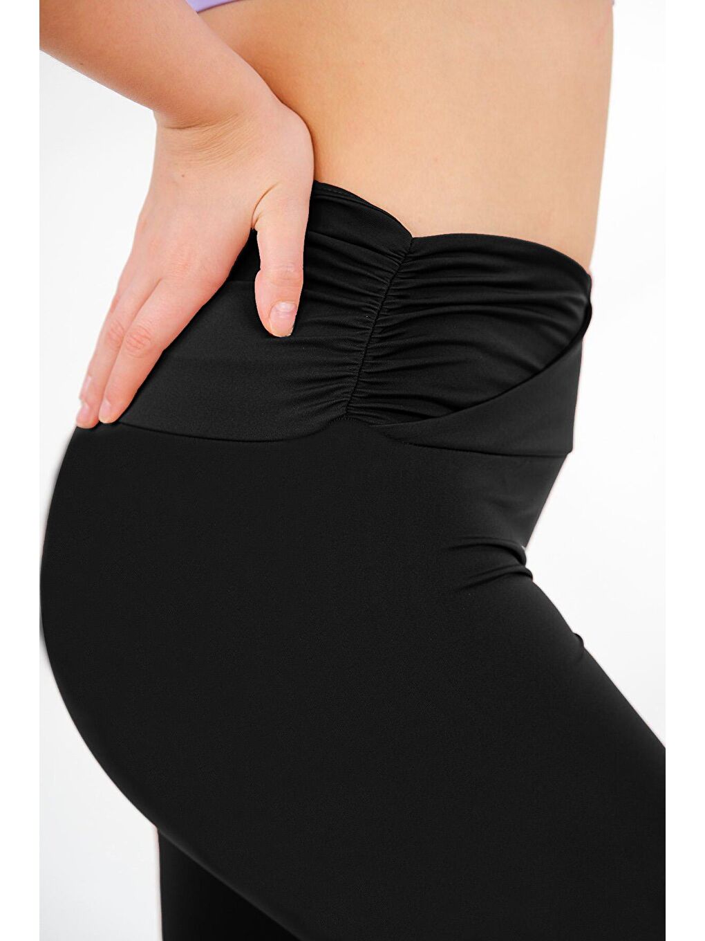 Deniz Taytı Havuz Taytı Mayo Tek Alt Siyah-1