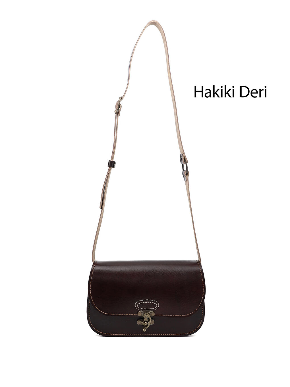 Bordo Kadın BORDO Vaketa Hakiki Deri Omuz ve Postacı Çantası