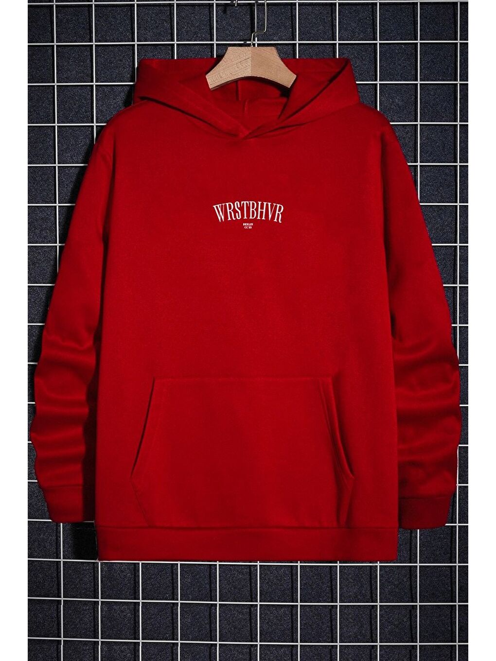 uyguntarz Kırmızı Dont Hoodie Sweatshirt - 1