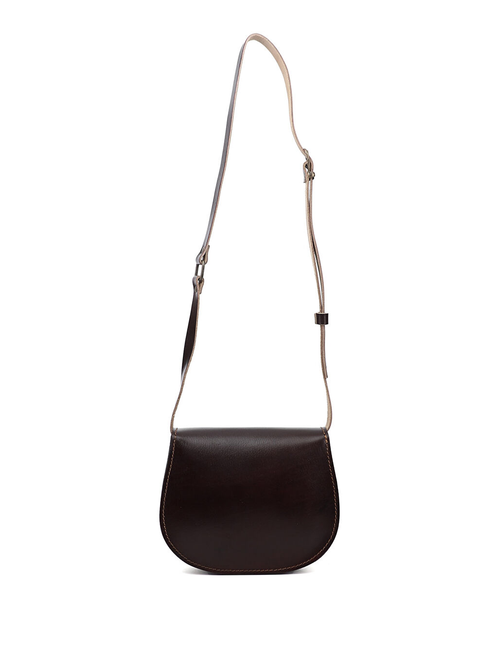 Bordo Kadın BORDO Vaketa Hakiki Deri Omuz ve Postacı Çantası-3