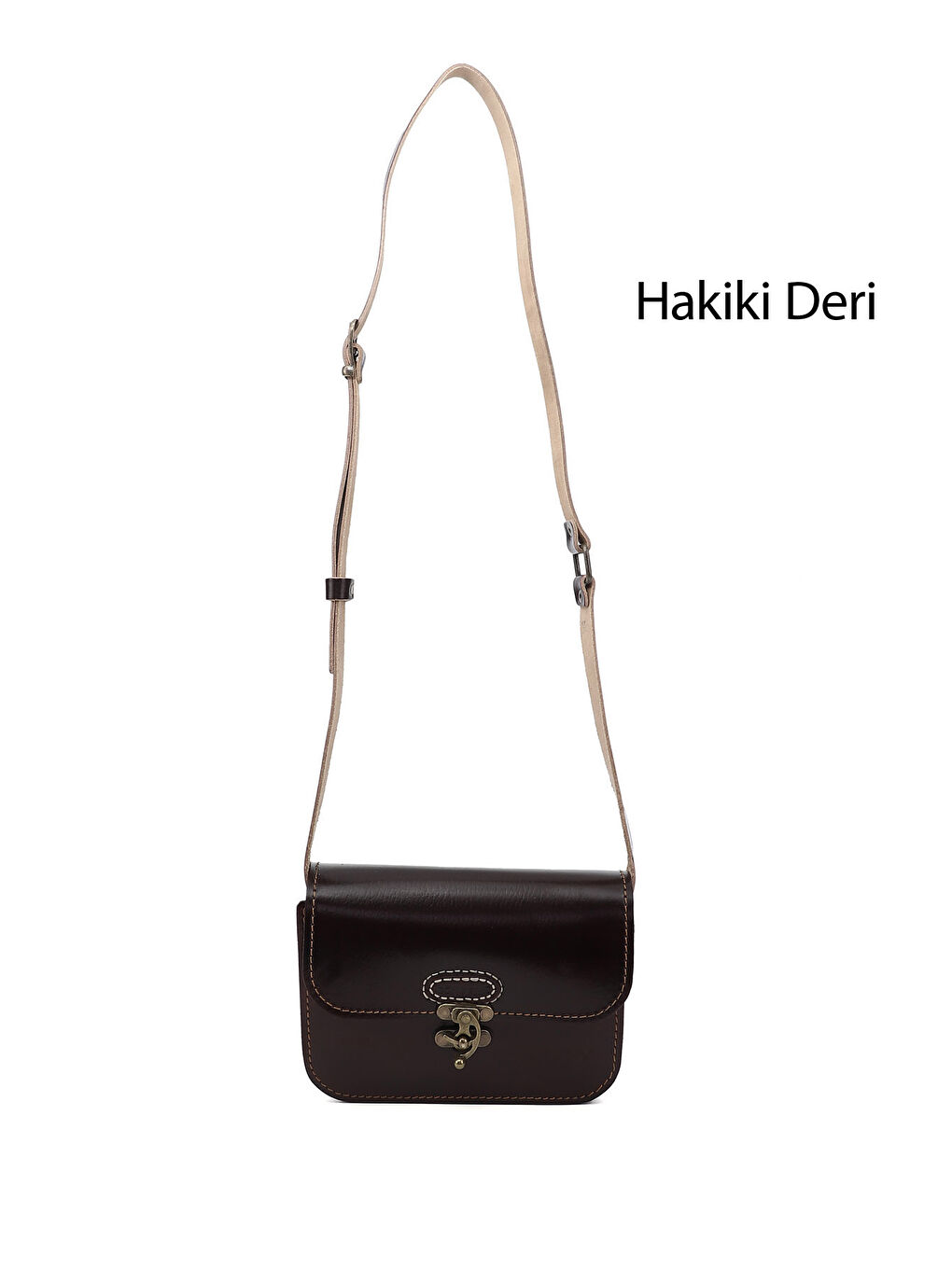 Bordo Kadın BORDO Vaketa Hakiki Deri Omuz ve Postacı Çantası