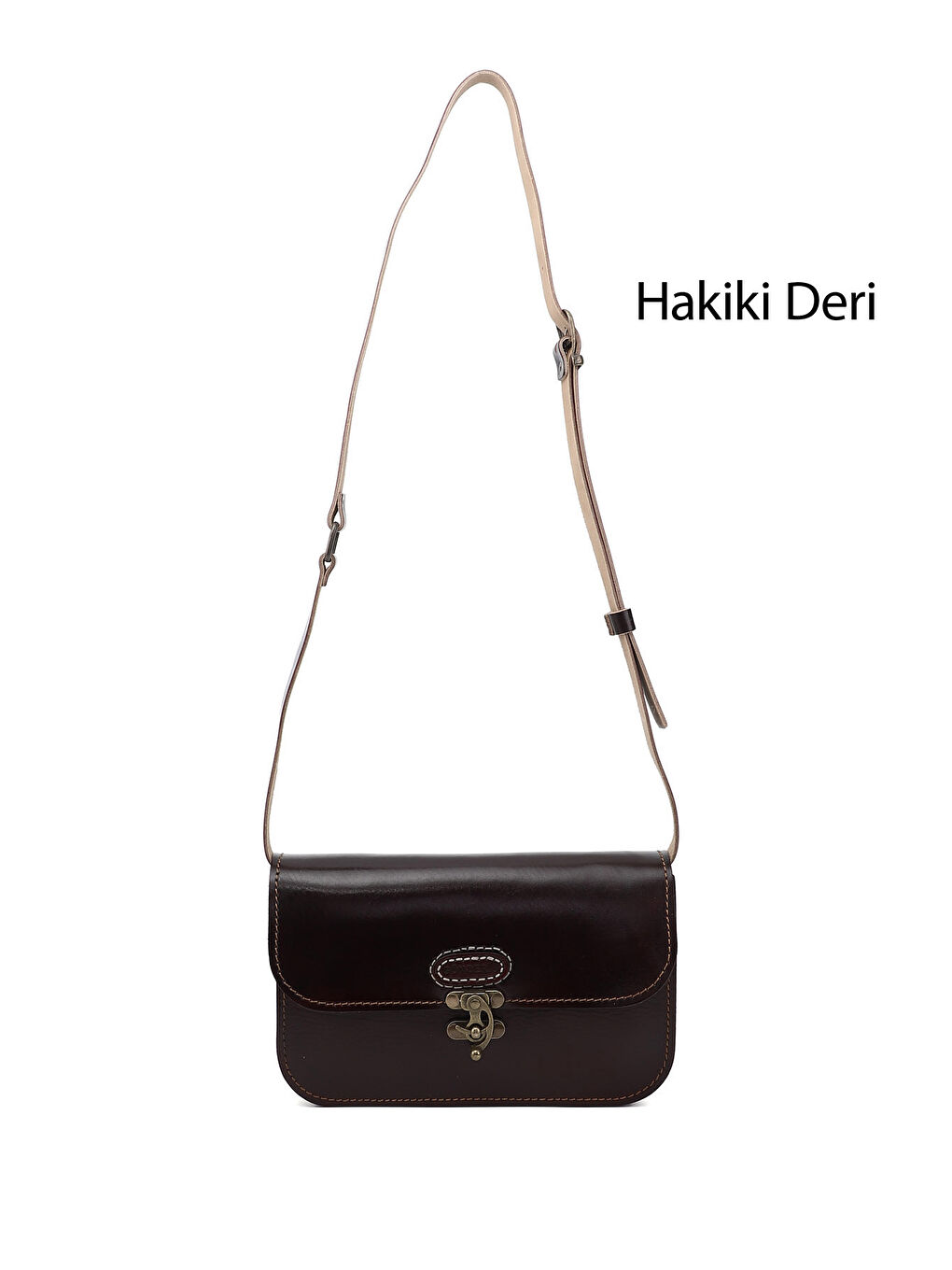 Bordo Kadın BORDO Vaketa Hakiki Deri Omuz ve Postacı Çantası