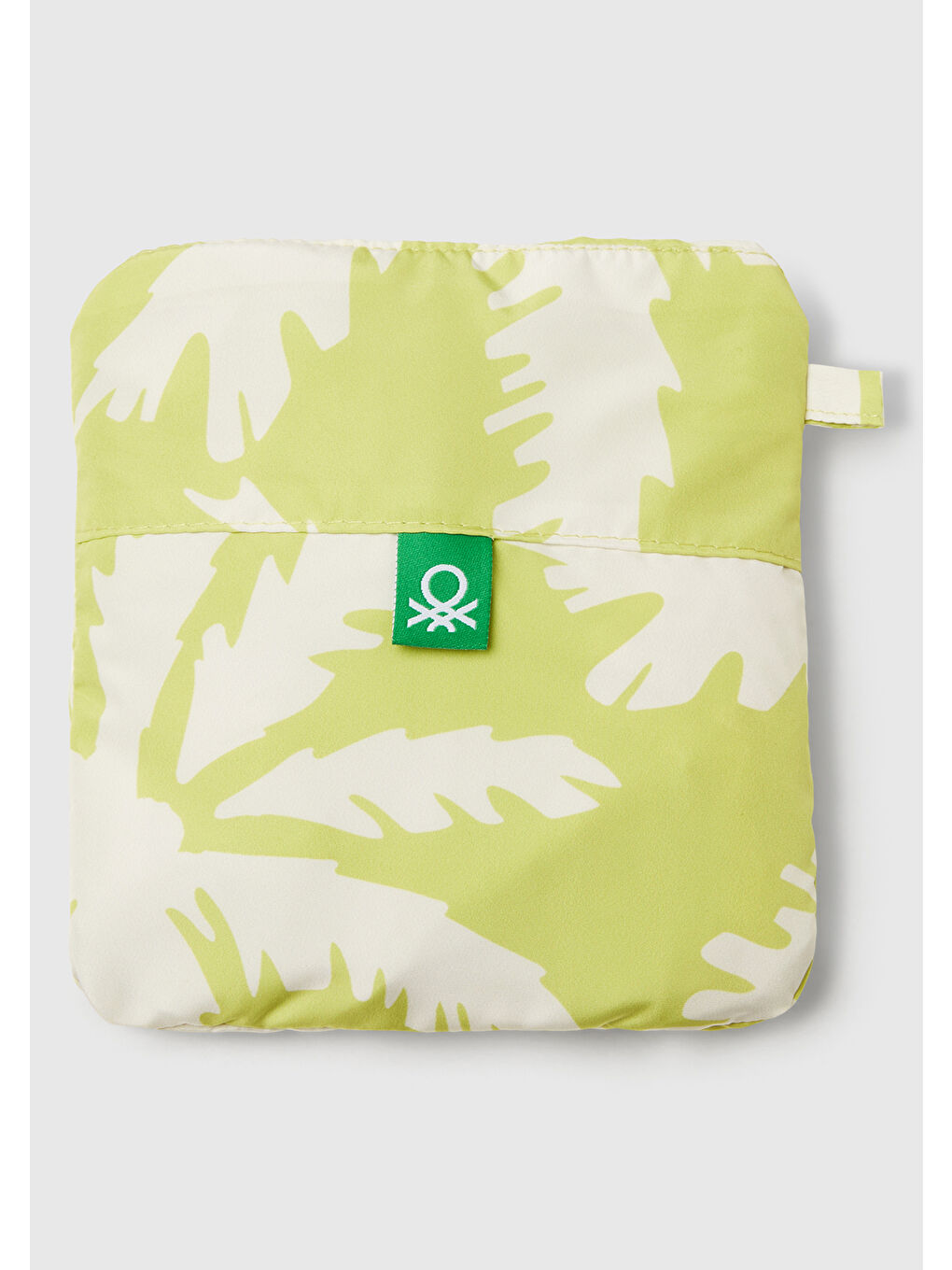 Erkek Çocuk Fıstık Yeşili Tamamı Desenli Arkası Cep Detaylı Büzgü İpli Deniz Şortu-2