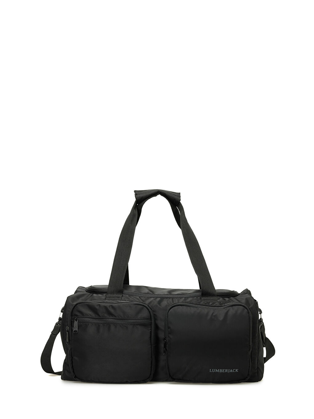 TWO POCKET GYM 5PR Siyah Unisex Spor Çantası