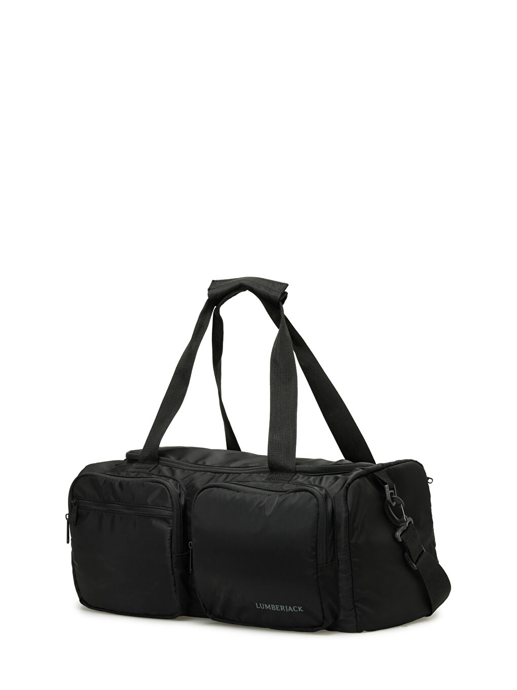 TWO POCKET GYM 5PR Siyah Unisex Spor Çantası-1