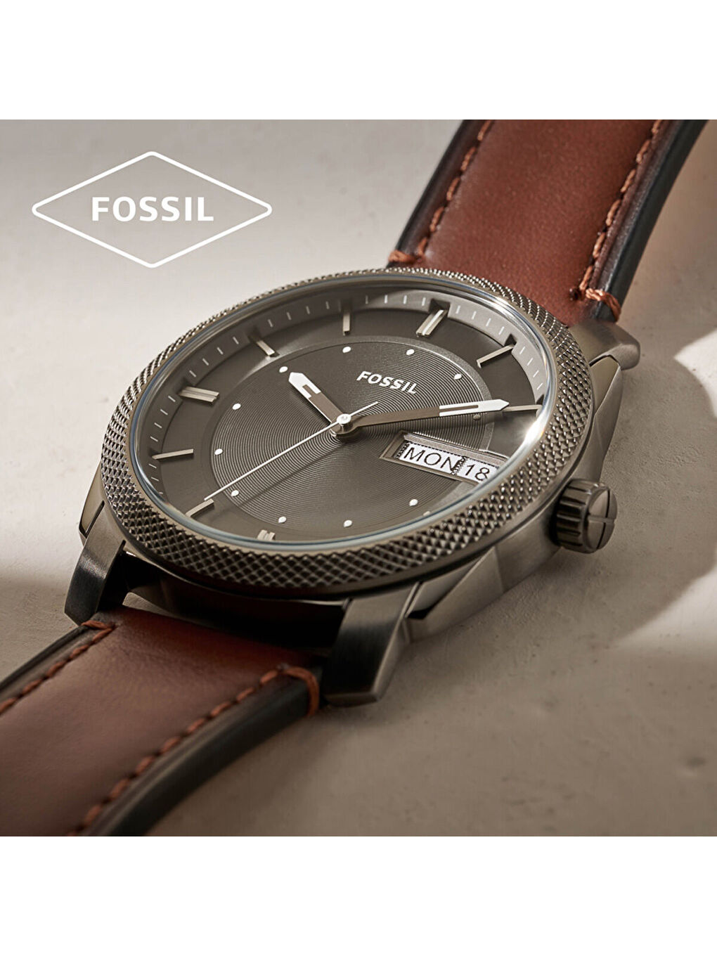 Kahverengi FFS5900 Erkek Kol Saati-3