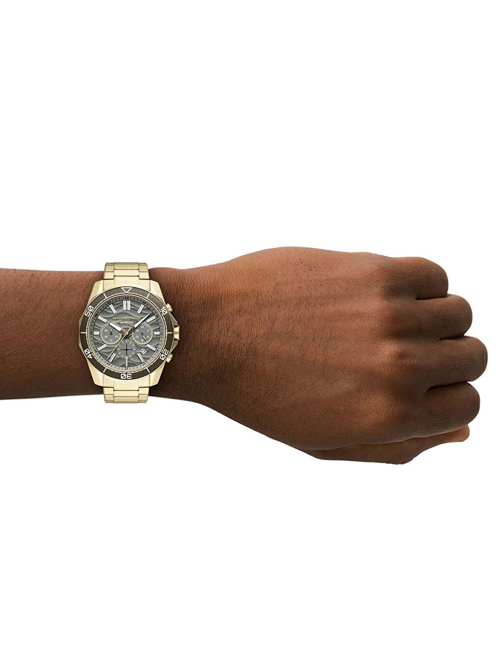 Sarı AX1970 Erkek Kol Saati-3