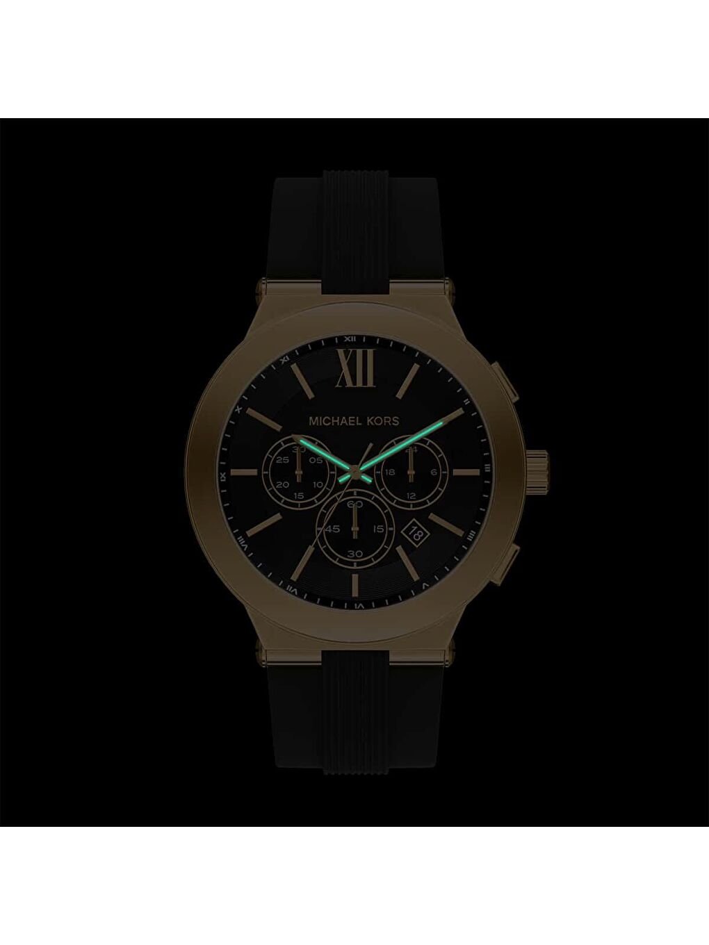 Siyah MK9253 Erkek Kol Saati-4