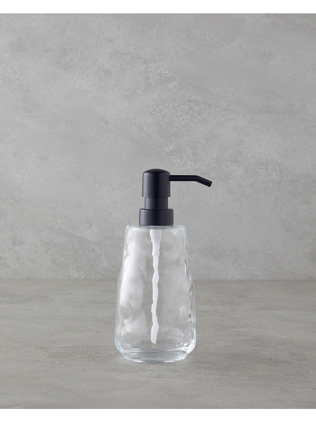 Renksiz Carly Banyo Sıvı Sabunluk 19,5 cm Şeffaf