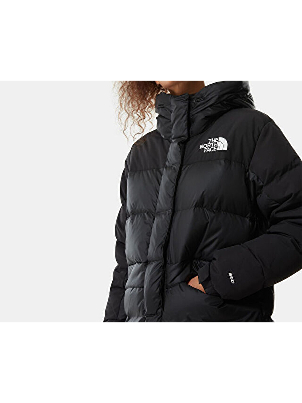 W Hmlyn Down Parka Kadın Outdoor Montu Nf0a4r2wjk31 Siyah-10