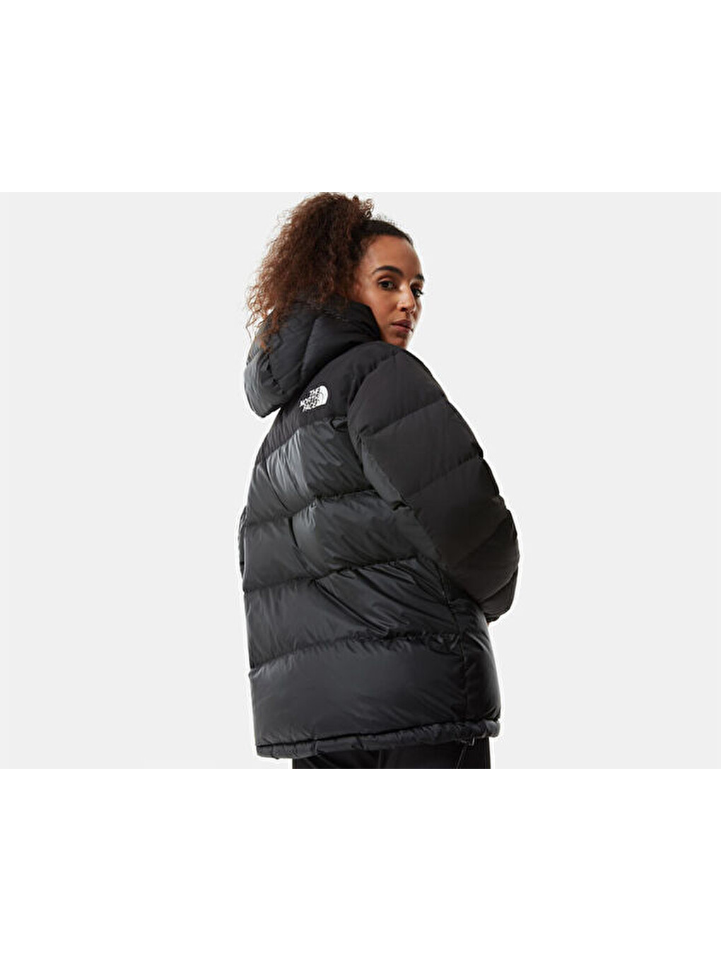 W Hmlyn Down Parka Kadın Outdoor Montu Nf0a4r2wjk31 Siyah-11