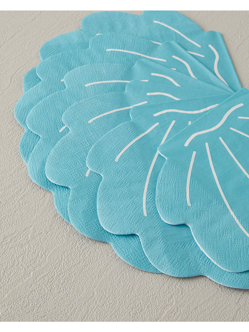 Seashell 20'li Kağıt Peçete  Mavi-1