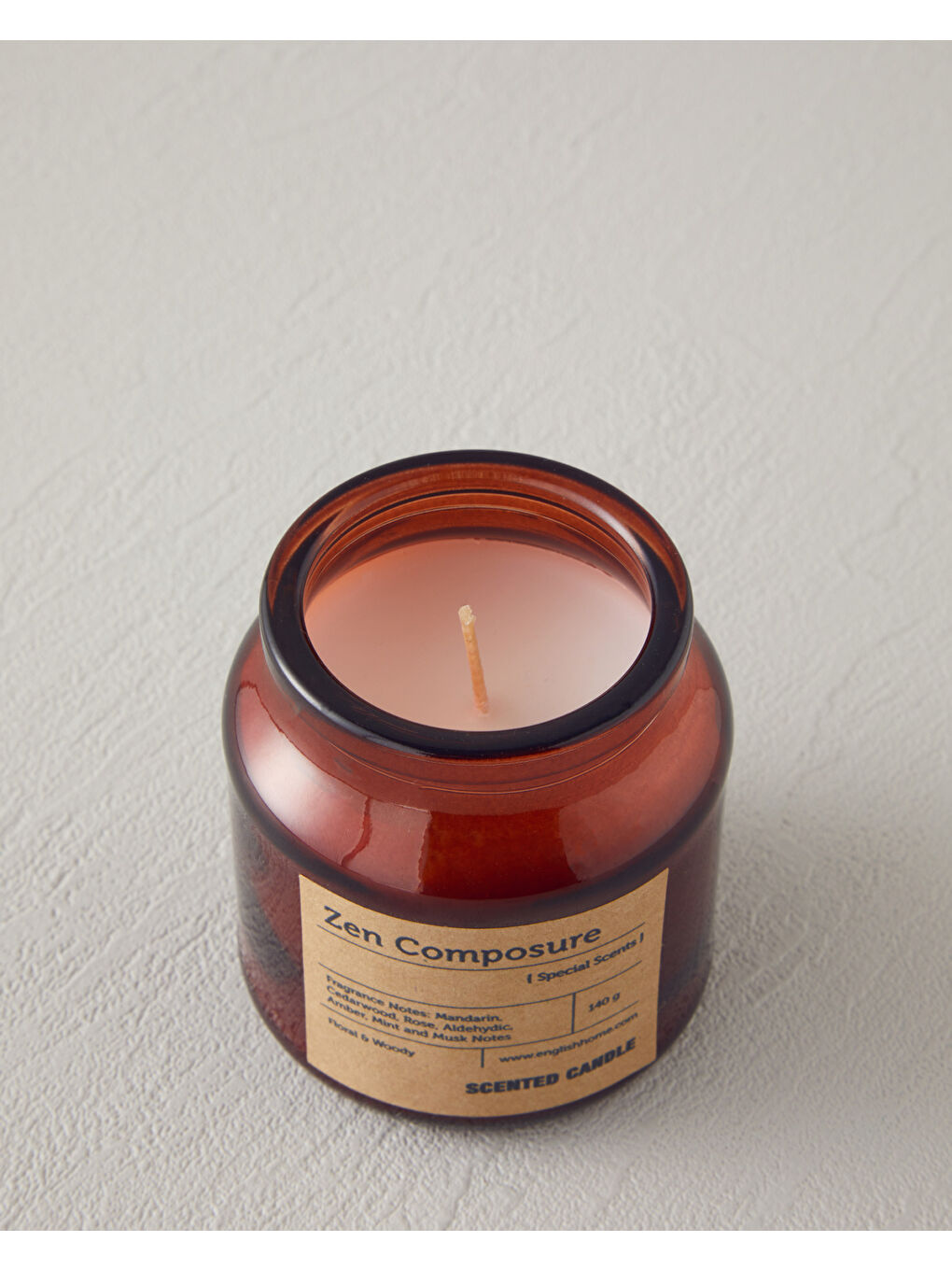 Sarı Zen Composure Kokulu Mum-1