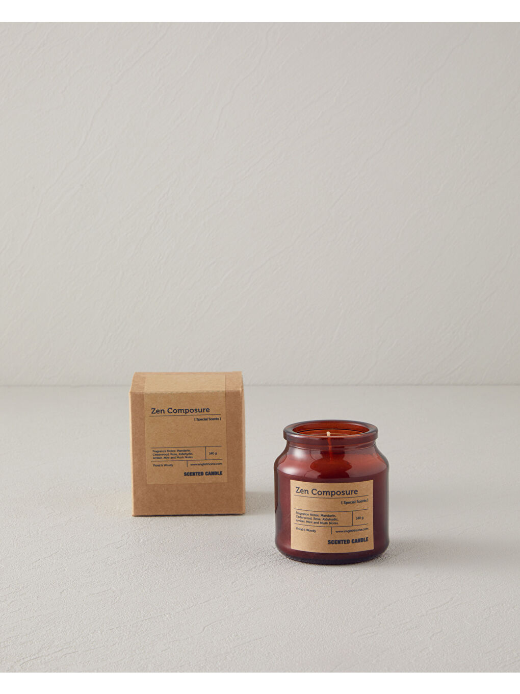 Sarı Zen Composure Kokulu Mum-2