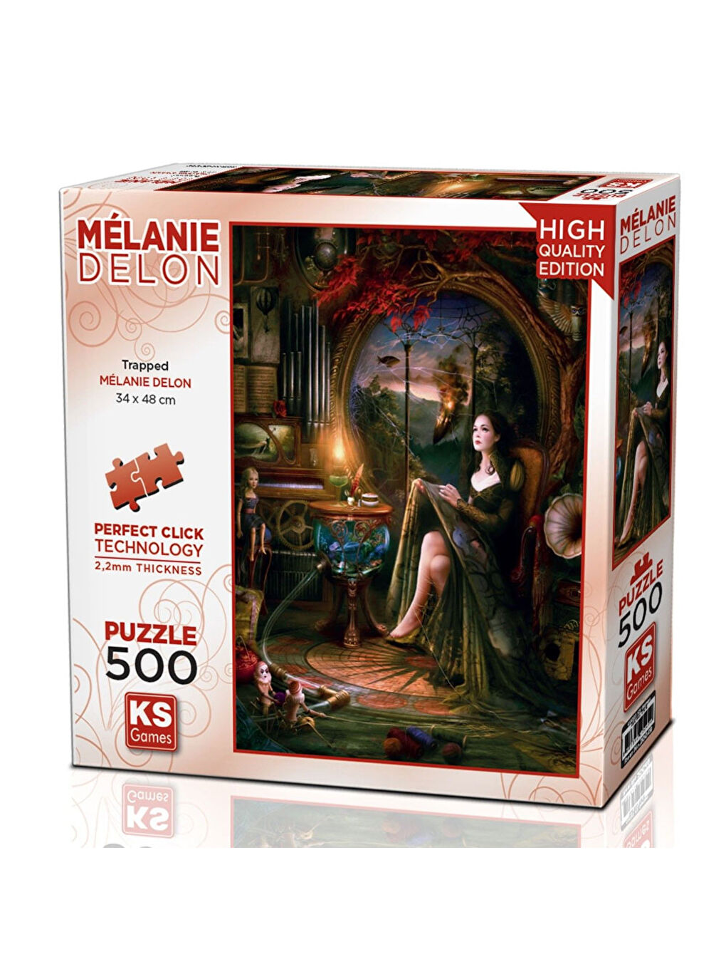 KS GAMES Renksiz Puzzle 500 Parça Trapped 20049