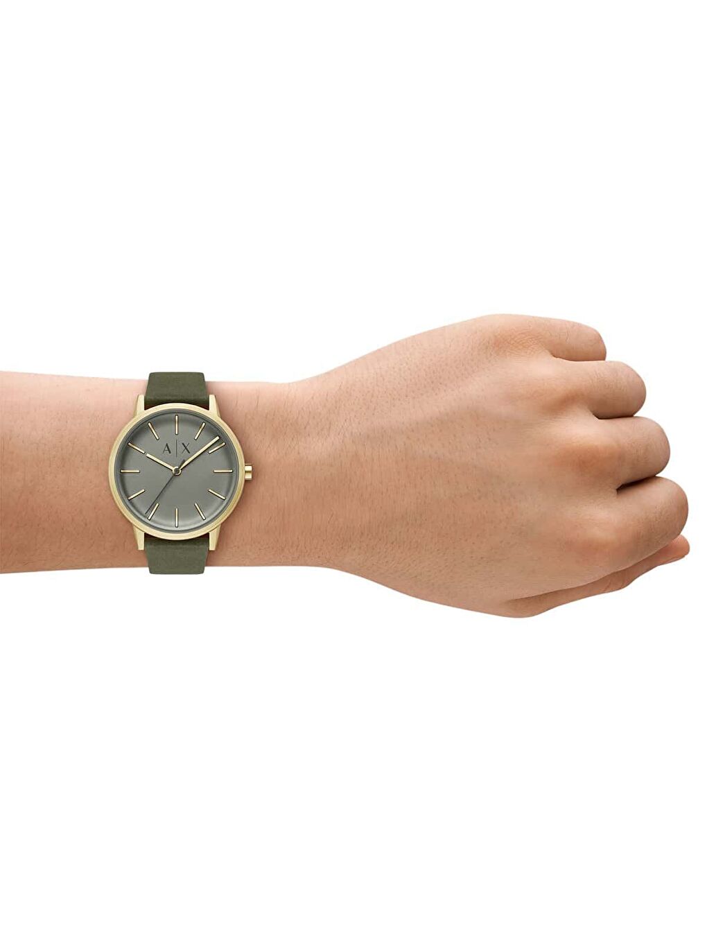 Yeşil AX2765 Erkek Kol Saati-3