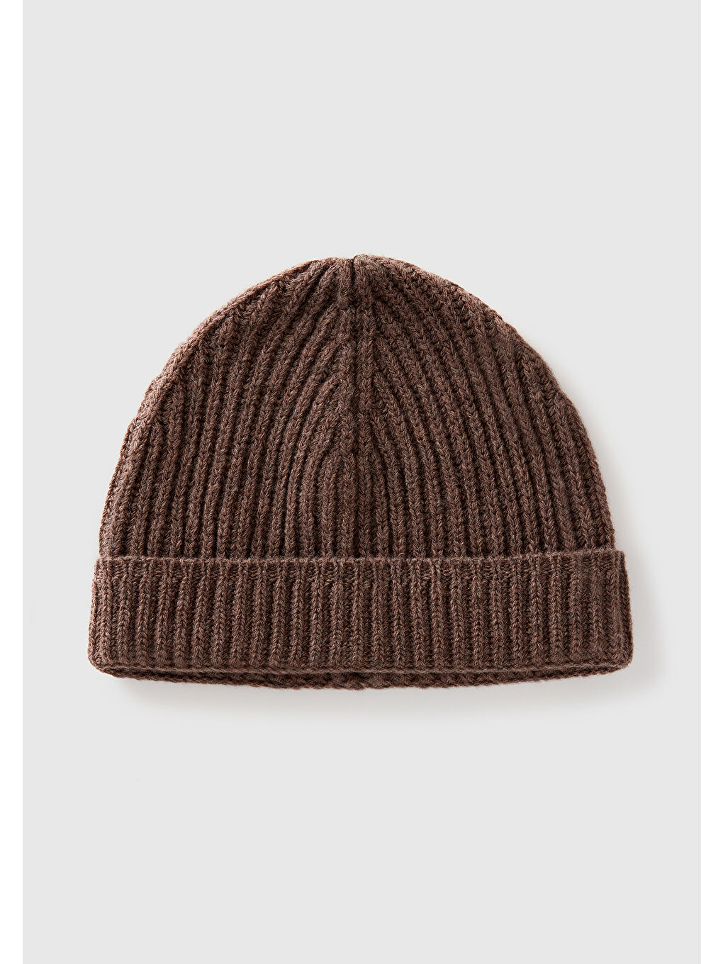 Kahverengi Erkek Sütlü Kahve Yünlü Bere