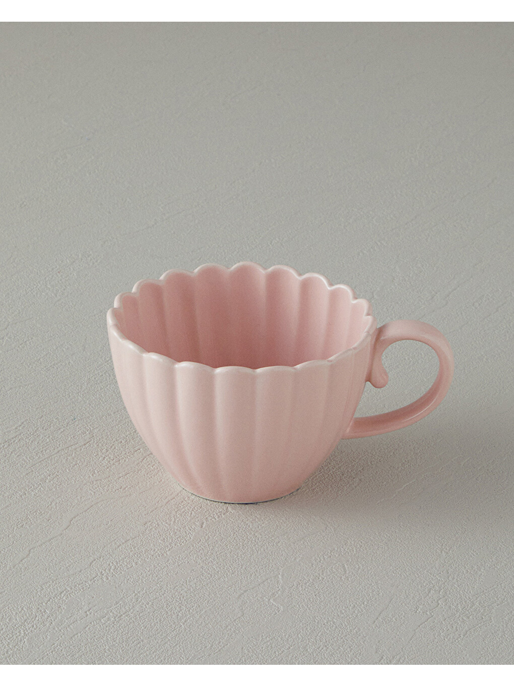Pembe Fiore New Bone China Kupa Pudra-1