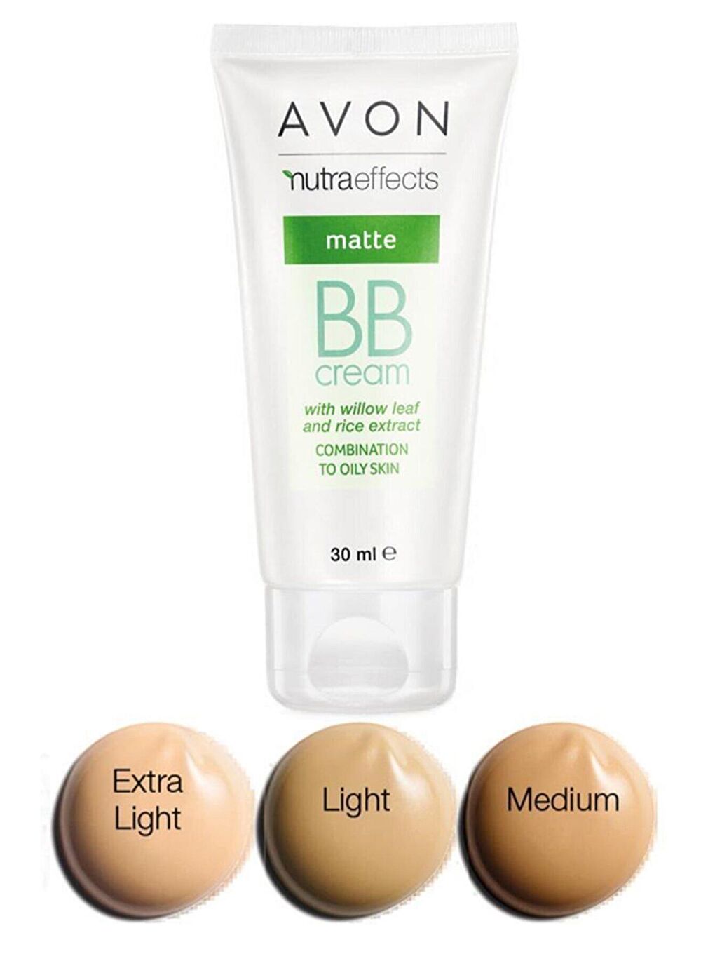 AVON Renksiz Nutra Effects Mat BB Krem 30 Ml. Extra Light - 1