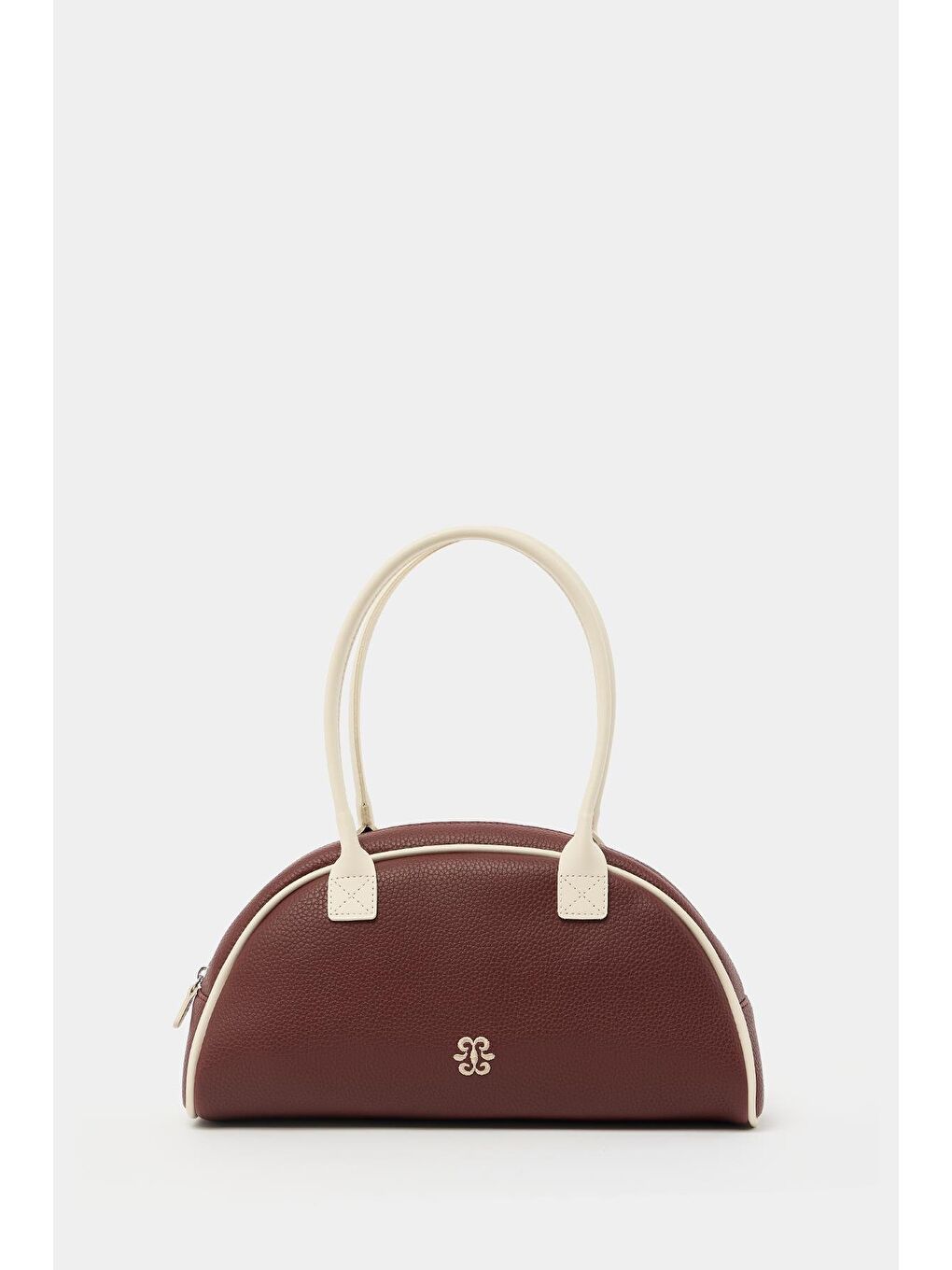 Retro El Ve Omuz Çantası Bordo-1