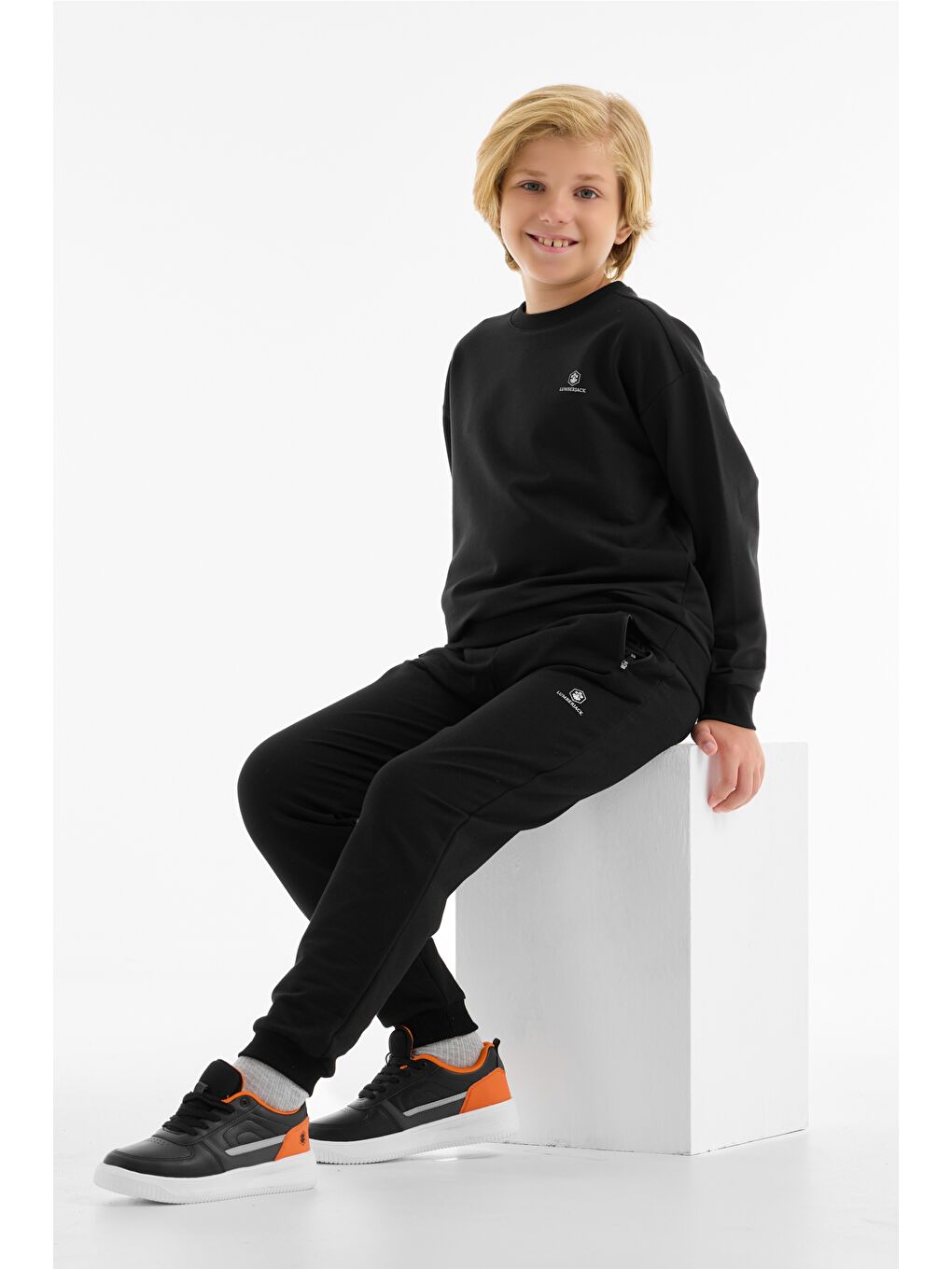 BL 25TPT17 5PR-TP Siyah Erkek Çocuk Sweatshirt-2