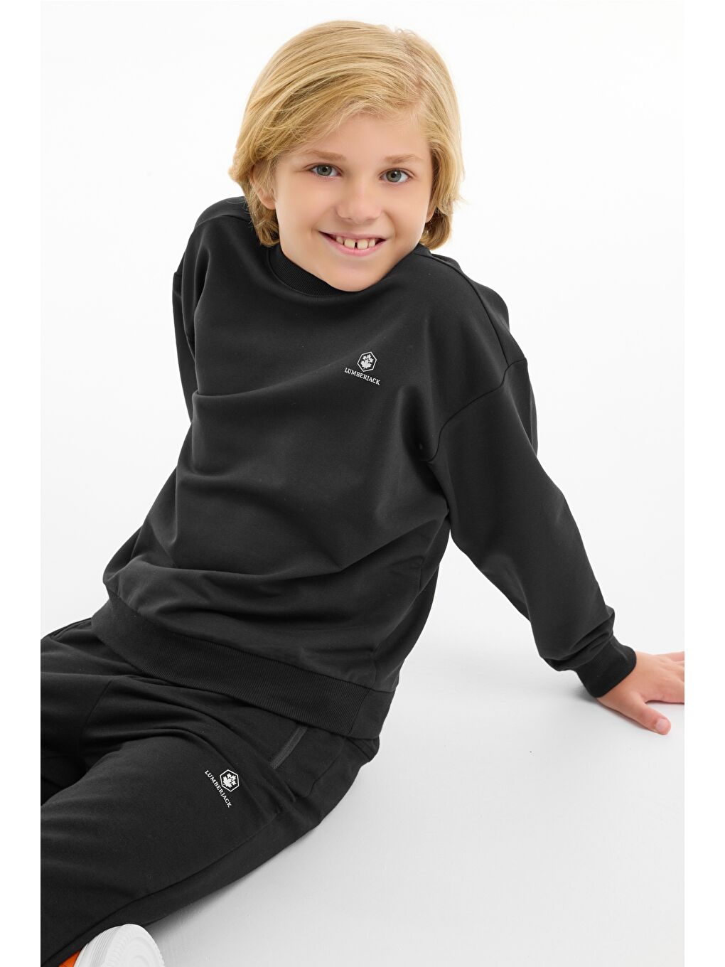 BL 25TPT17 5PR-TP Siyah Erkek Çocuk Sweatshirt-4