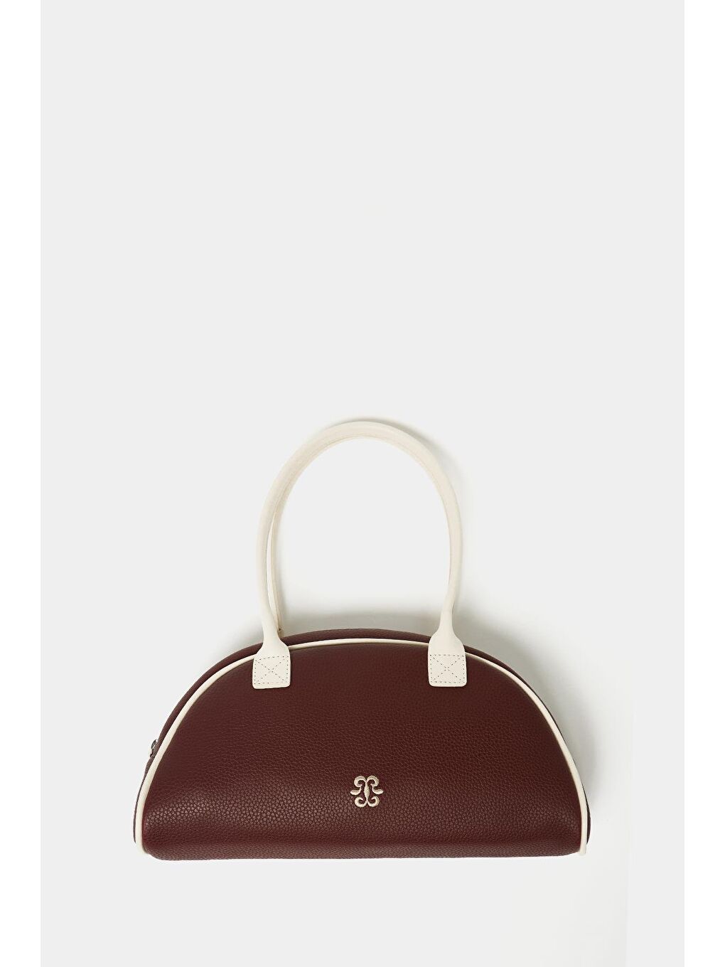 Retro El Ve Omuz Çantası Bordo-3