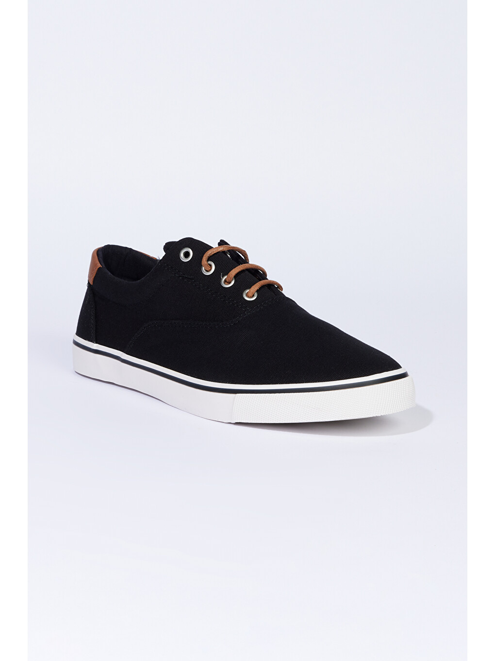 Erkek Siyah Sneaker Ayakkabı-1