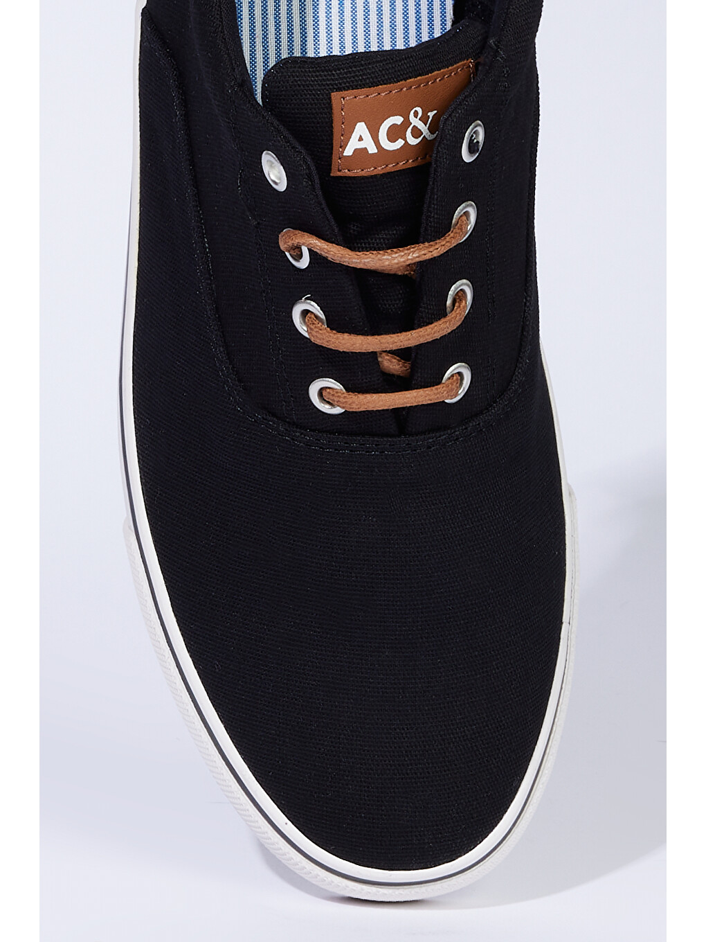 Erkek Siyah Sneaker Ayakkabı-2