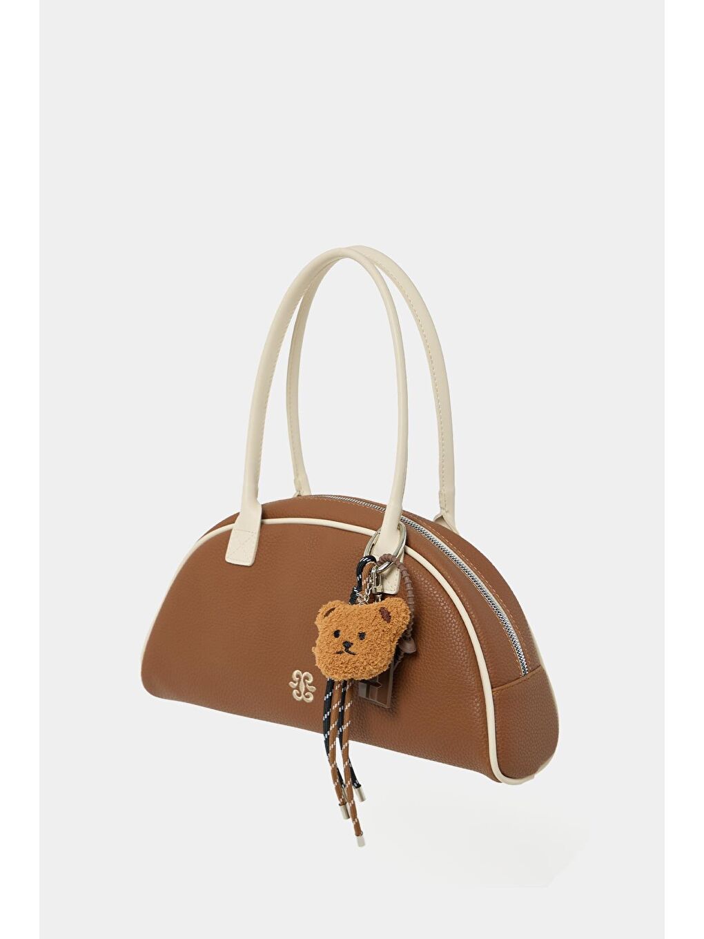 Kahverengi Retro El Ve Omuz Çantası Taba-2