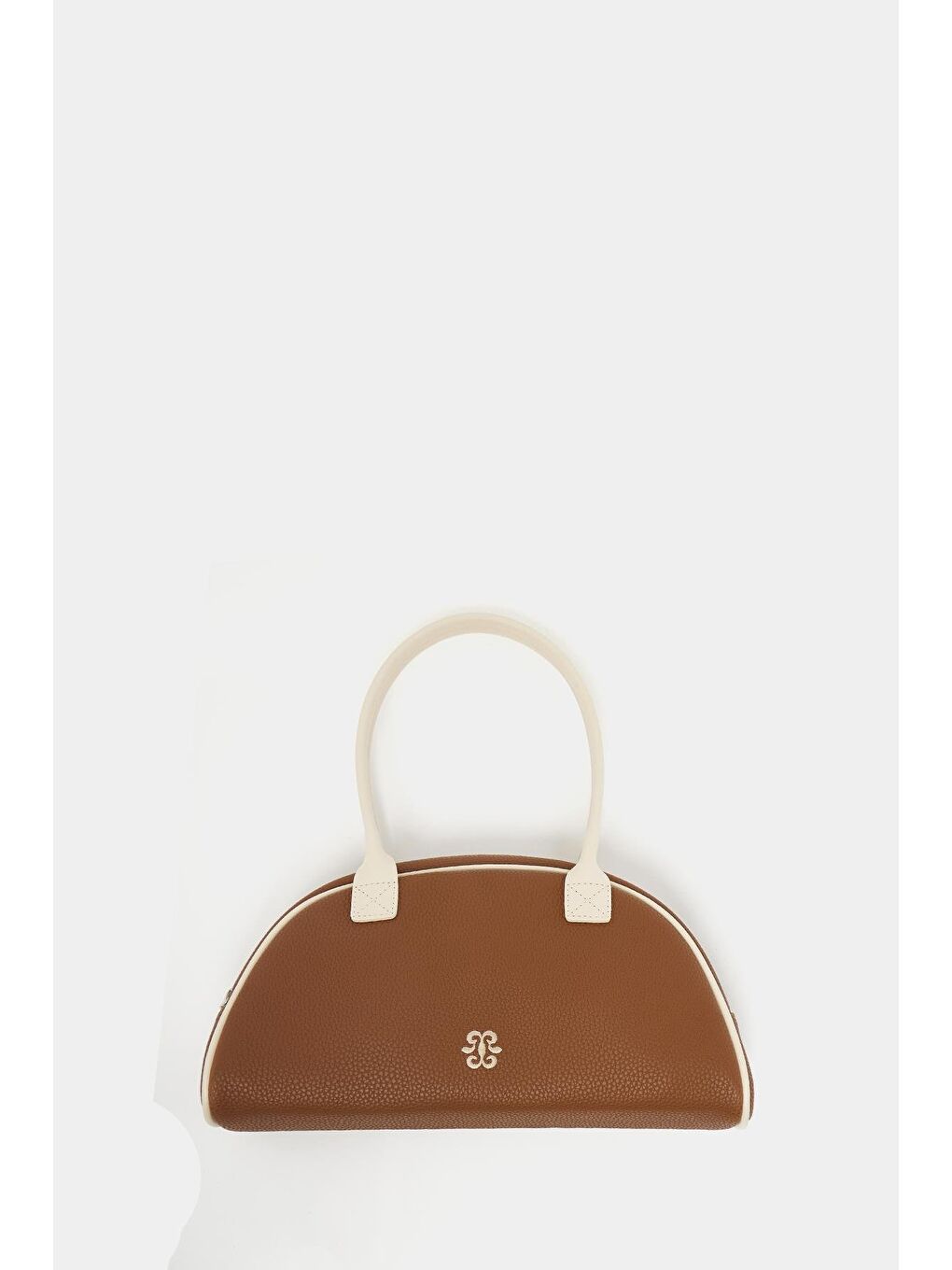 Kahverengi Retro El Ve Omuz Çantası Taba-3