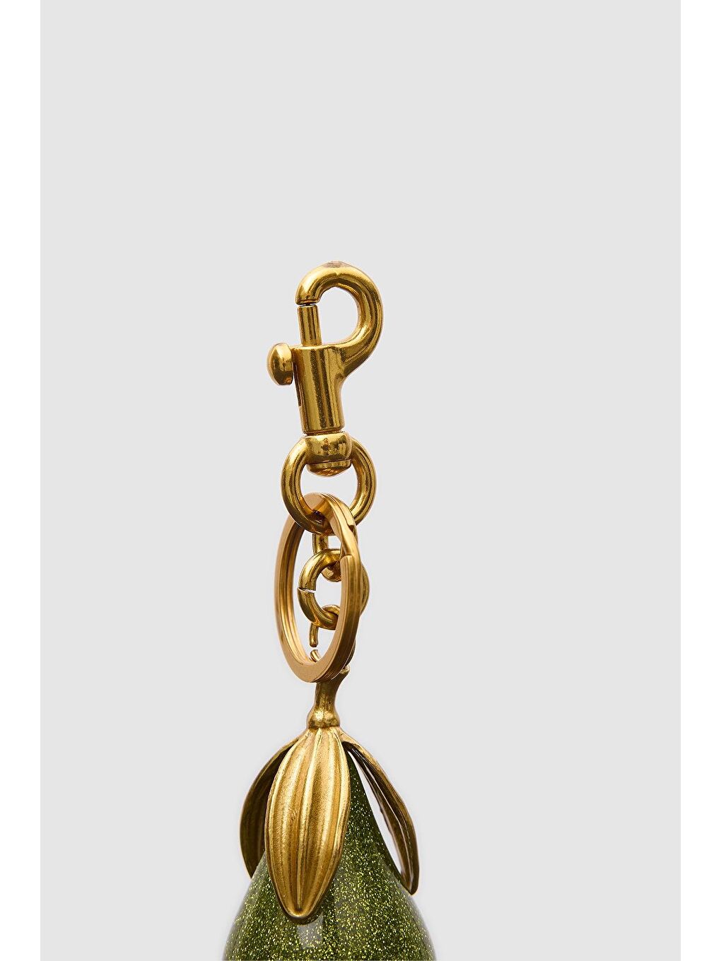 Yeşil Armutlu Çanta Charmı-1