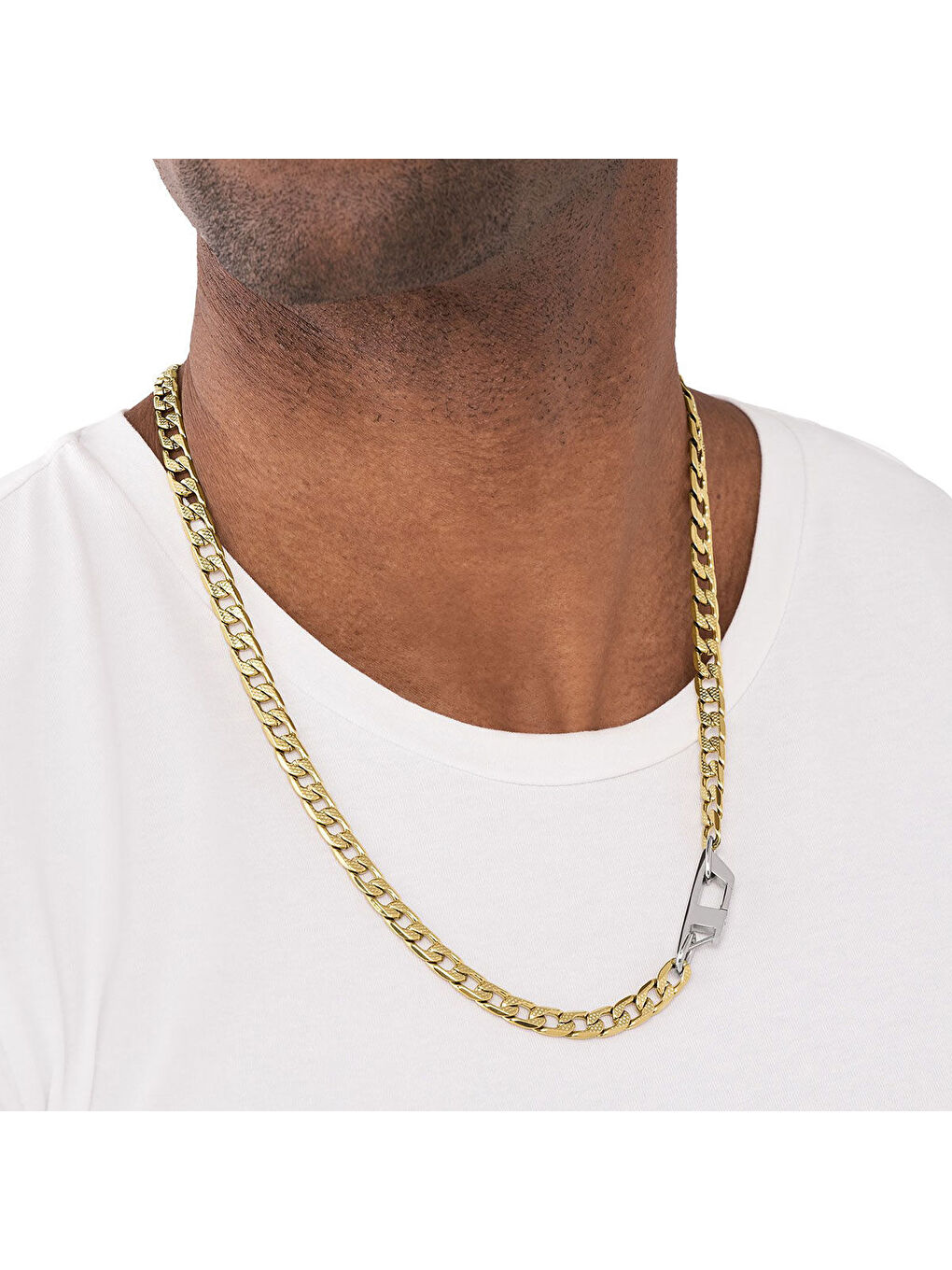 Sarı DJDX1438-931 Erkek Kolye-1