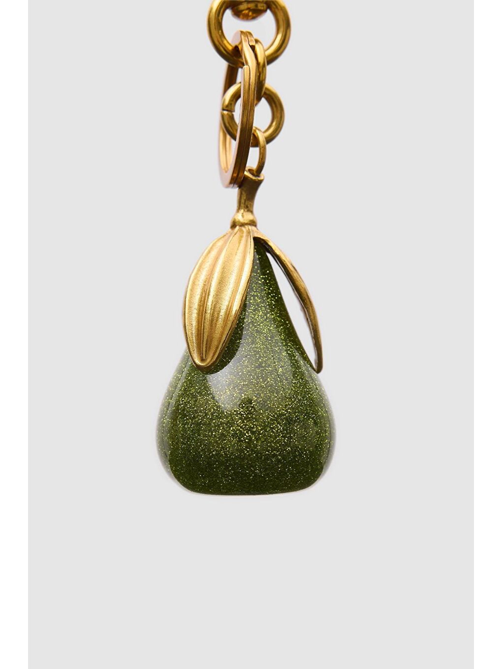 Yeşil Armutlu Çanta Charmı-2