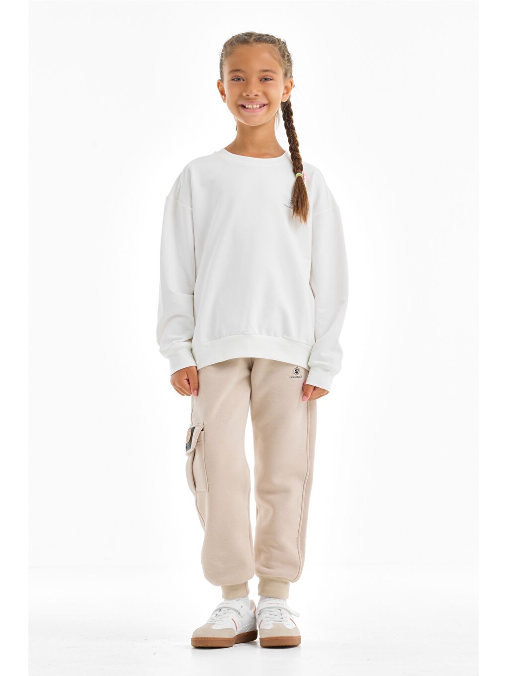 BL 16TPT20 5PR-TP Beyaz Erkek Çocuk Sweatshirt