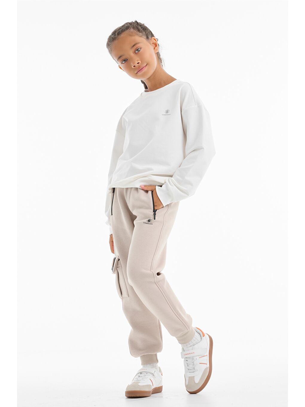 BL 16TPT20 5PR-TP Beyaz Erkek Çocuk Sweatshirt-1