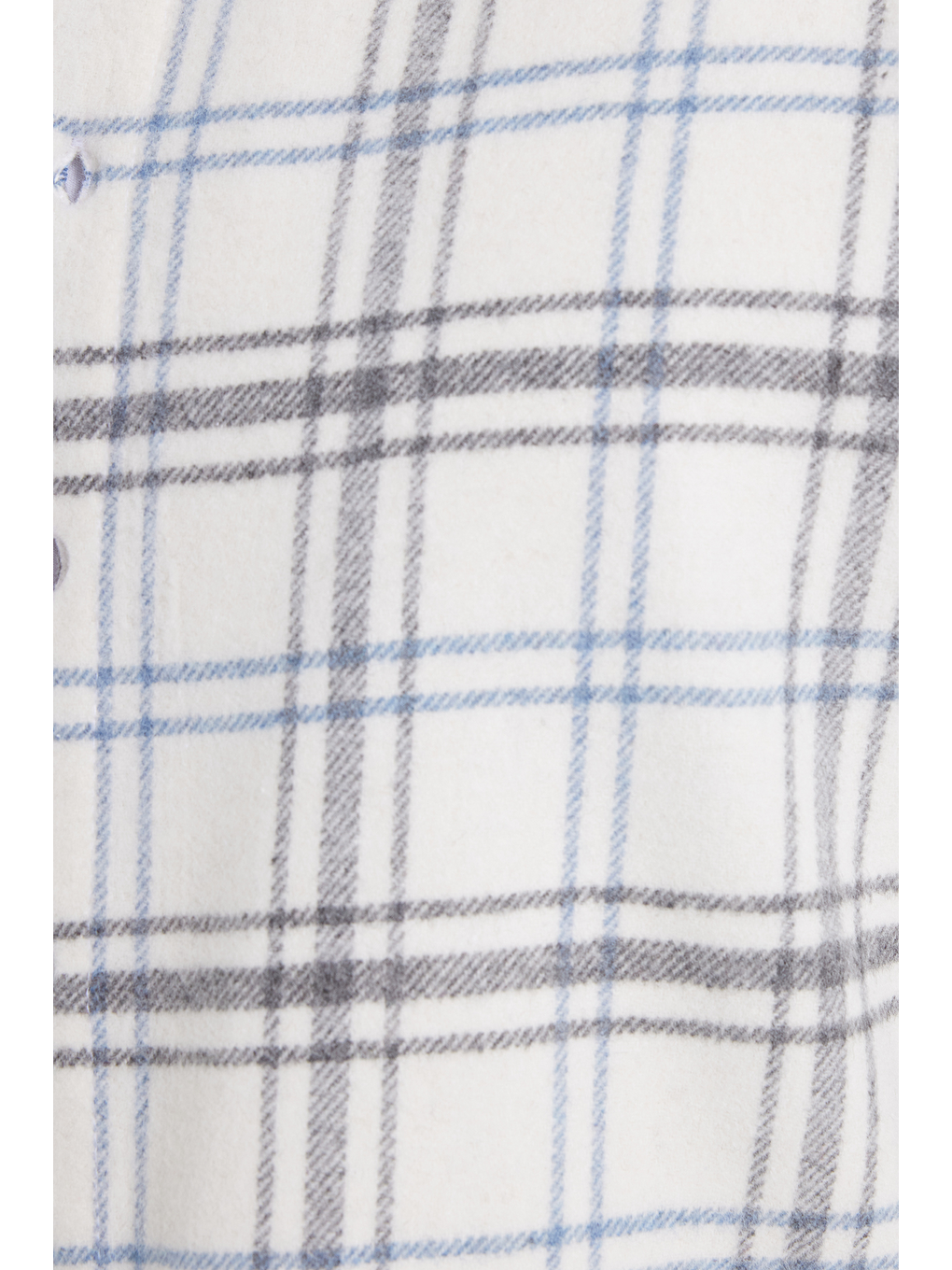 Ekru Erkek Relax Fit Rahat Kesim Kışlık Kareli Oduncu Gömlek-4