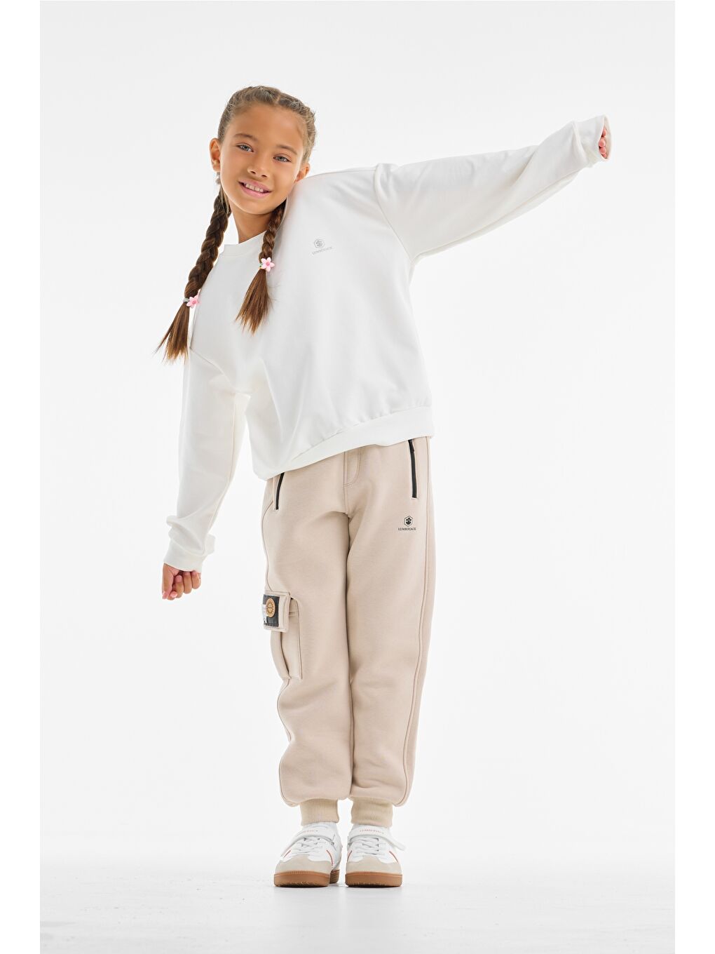 BL 16TPT20 5PR-TP Beyaz Erkek Çocuk Sweatshirt-3