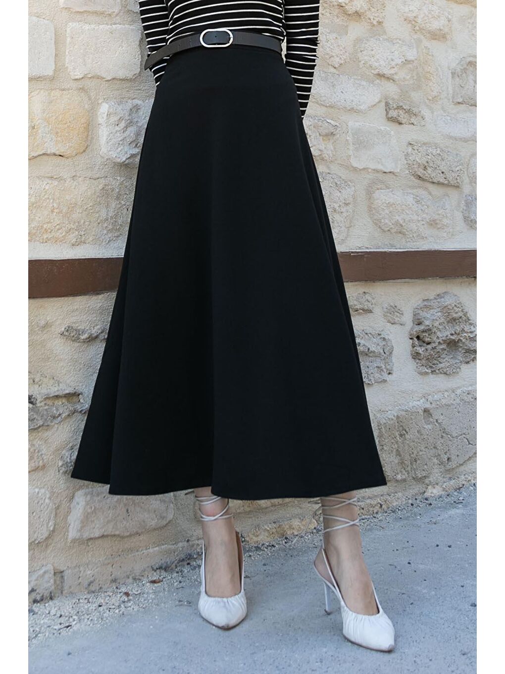 Kloş Etek Siyah-2