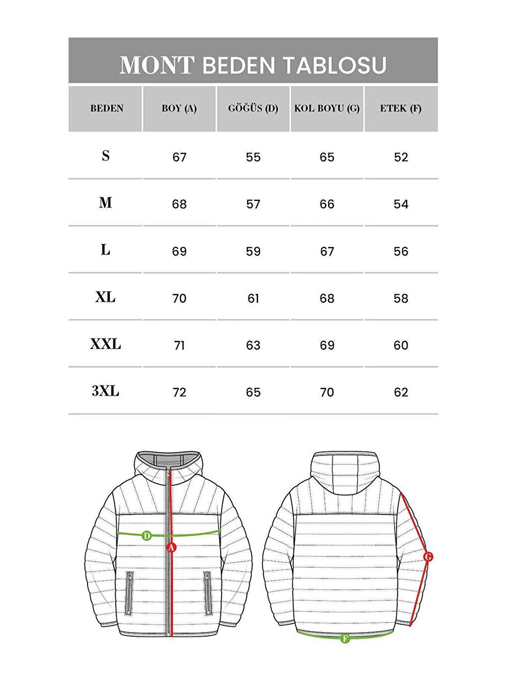 Beyaz Erkek Kolej Yaka Rüzgara Dayanıklı Mevsimlik Spor Mont M-6-2-7