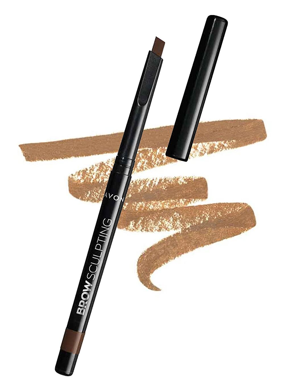 AVON Renksiz Brown Sculpting Kaş Belirginleştirici Açılı Uçlu Kalem Blonde